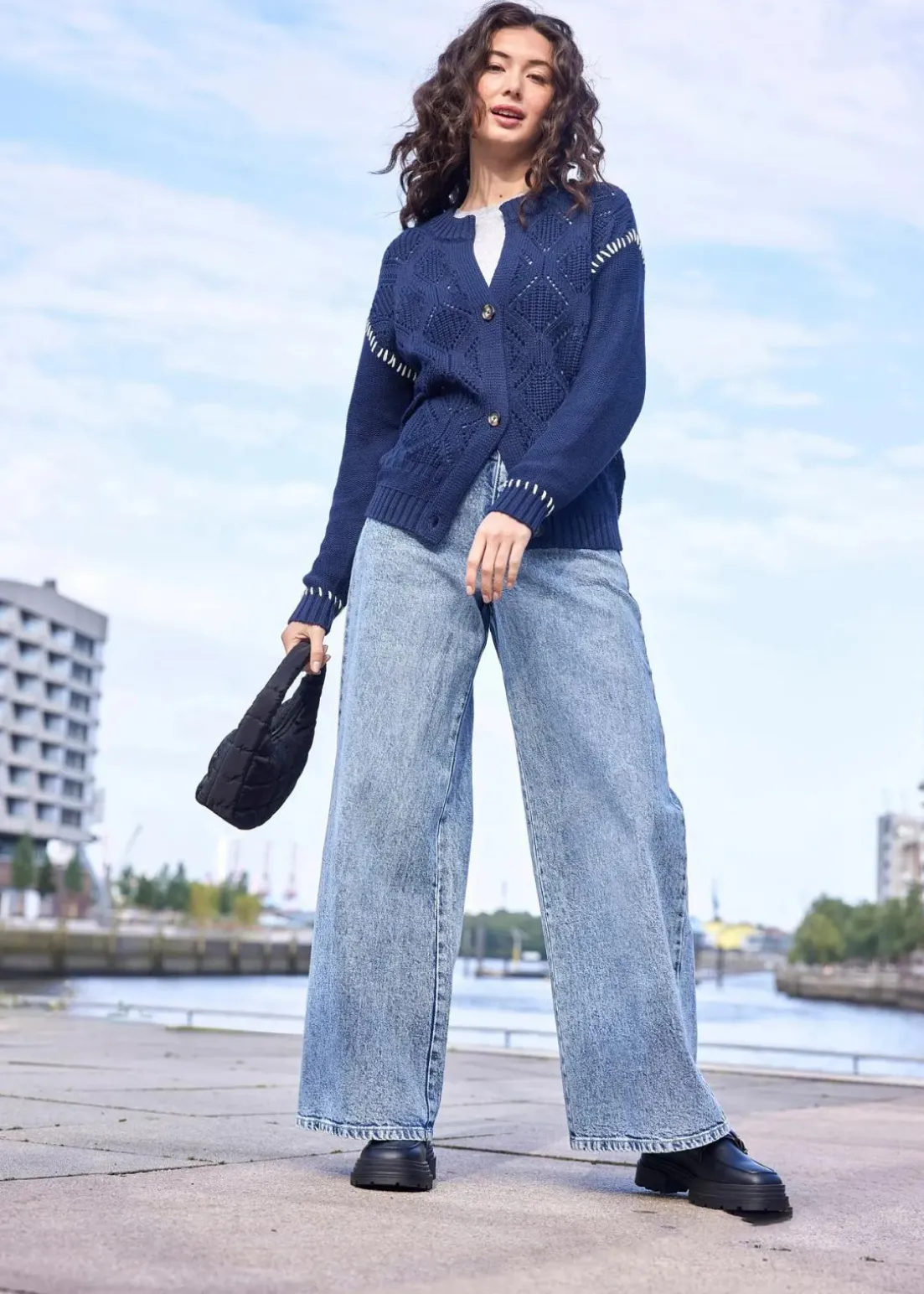 Wide Leg Jeans High Waist
