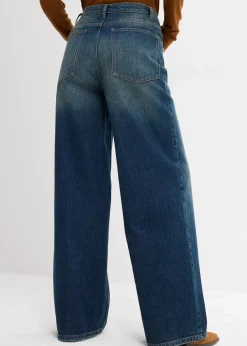 Wide-Leg-Jeans High Waist