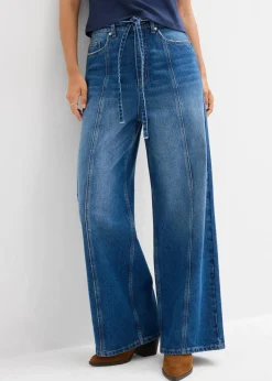 Wide-Leg-Jeans High Waist
