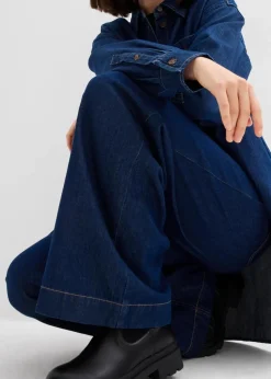 Wide-Leg-Jeans High Waist