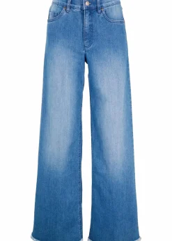 Wide-Leg-Jeans High Waist