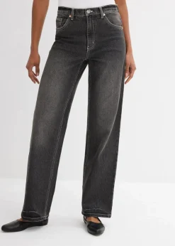 Wide-Leg-Jeans High Waist
