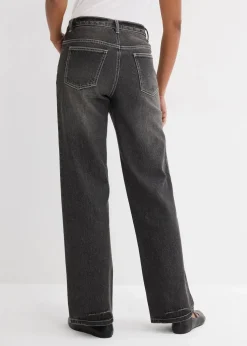 Wide-Leg-Jeans High Waist