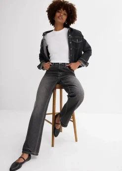 Wide-Leg-Jeans High Waist