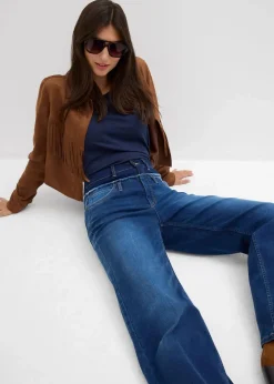 Wide-Leg-Jeans High Waist