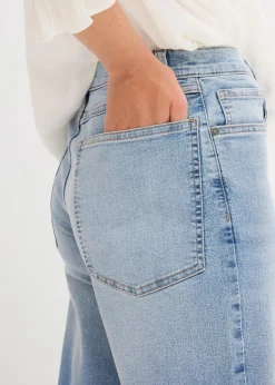 Wide-Leg-Jeans, High Waist