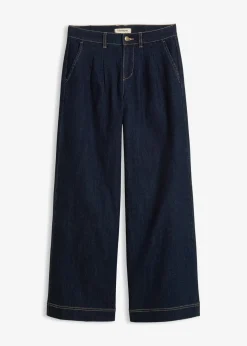 Wide-Leg-Jeans High Waist, Bequembund