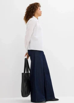 Wide-Leg-Jeans High Waist, Super Soft