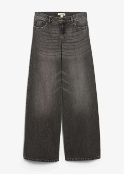 Wide-Leg-Jeans Mid Waist