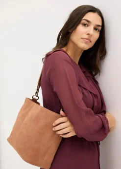 Wildleder Handtasche