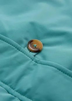 Wintermantel mit Teddyfell in der Kapuze