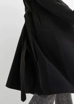 Winter-Trenchcoat in Wolloptik