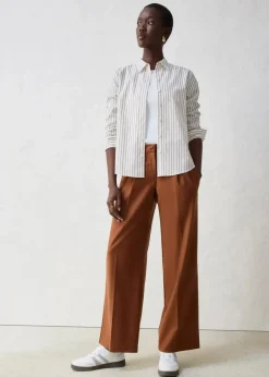 Wollhose mit Bundfalten