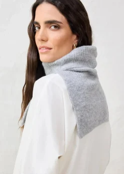 Wollschlauchschal mit Alpaka