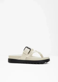 Zehenstegpantoletten mit Profilsohle