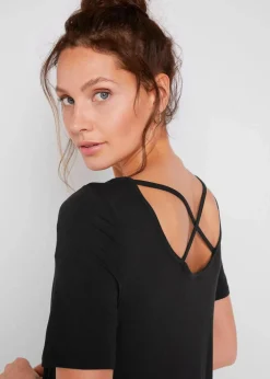 Zipfel Longshirt, kurzarm